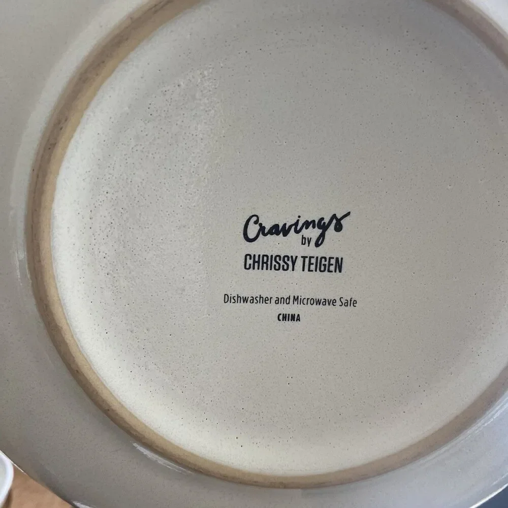 Cravings by Chrissy Teigen Stoneware Set Used by Chrissy herself!